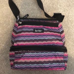 Nicole Miller Zipper insulated lunch tote